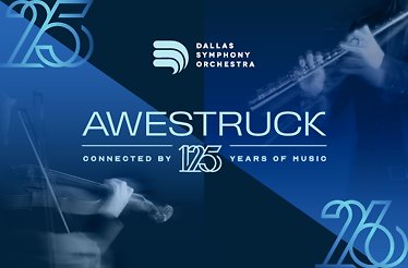 Promotional banner for Dallas Symphony Orchestra 2025 2026