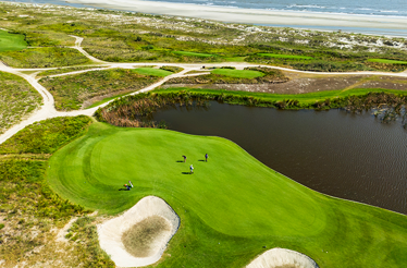 17th hole of The Ocean Course at Kiawah Island Golf Resort in South Carolina.