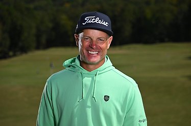 Professional golfer Mark Blackburn.