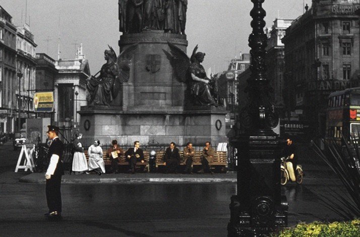 The O'Connell Monument is a 40 ft high commemorative granite and bronze monument.