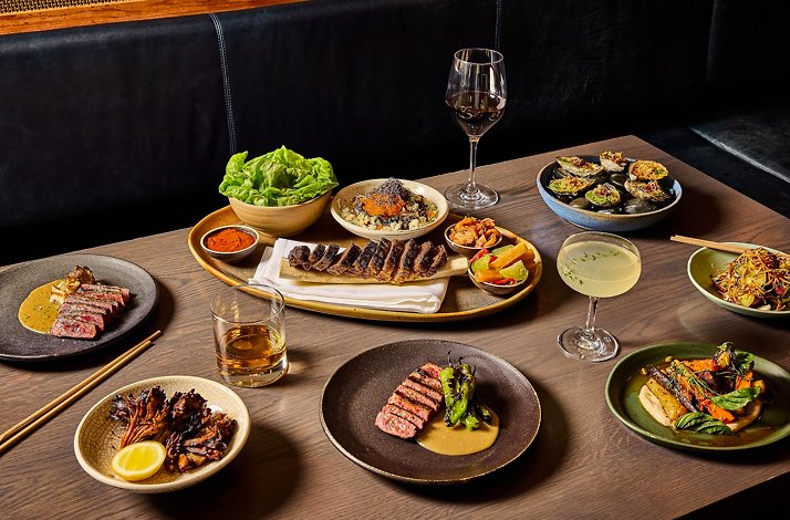 Modern Japanese dishes from Uchiko Miami Beach.
