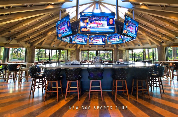 New 360 Sports Club at Horseshoe Bay Resort.