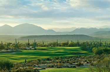 A view of the Saguaro Course at the We-Ko-Pa Golf Club in Scottsdale, Arizona..