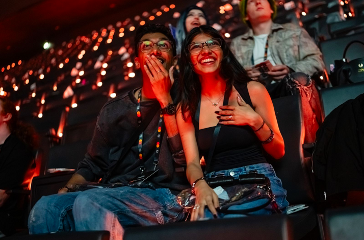 Participants of the League of Legends's Ceromony 2026 enjoying the show.