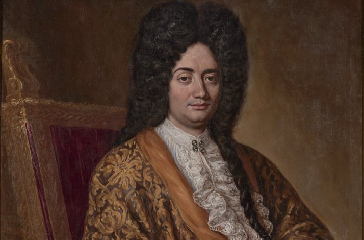 Attend TheBaroque Echo of Alessandro Scarlatti in Madrid's Liria Palace: In Madrid, Spain Classic Alessandro Scarlatti portrait showcasing intricate attire with rich textures and ornate patterns.