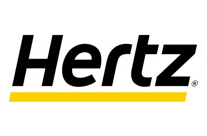 Hertz logo.