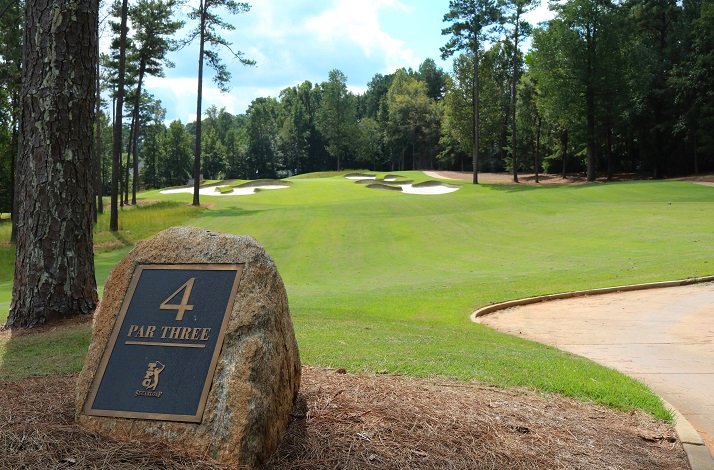 View at TPC Sugarloaf’s Par-Three golf course.