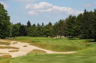 View at the golf course at the TPC Toronto at Osprey Valley.