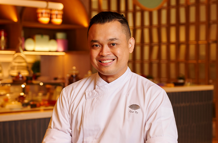 Executive pastry chef, Kent Ng Kok Keong.