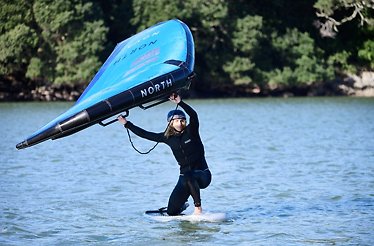 A person participating in a two-day course with the Royal New Zealand Yacht Squadron (RNZYS).