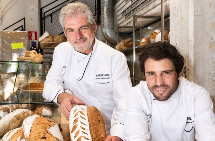 Javier Cocheteux, father and son