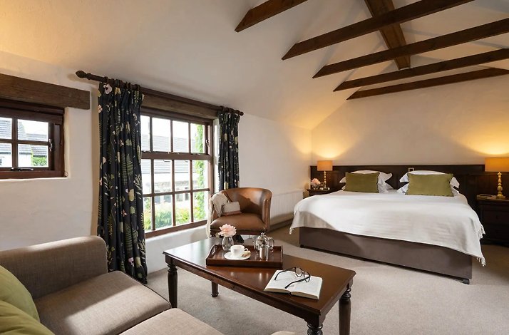 Interior of a a Mill House Room at the Bushmills Inn.