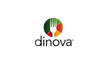 Dinova logo.