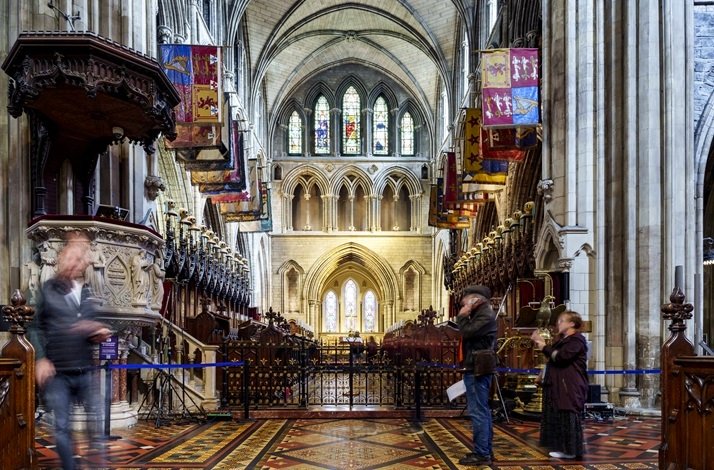 Interior of Saint Patrick's Cathedral