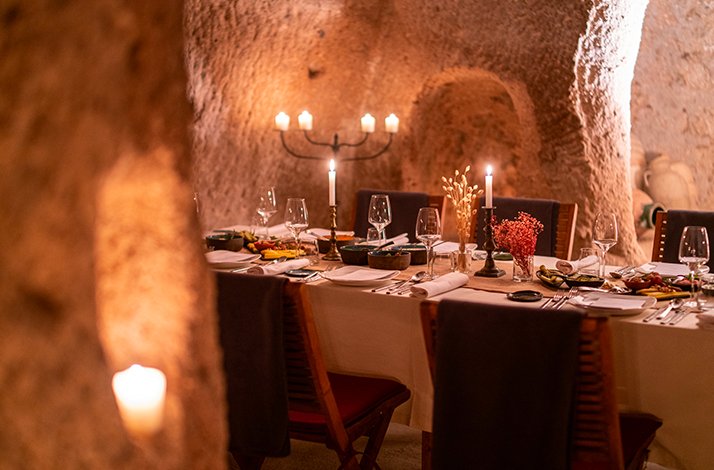 Enjoy a private dinner in an enchanting candlelit cave in Cappadocia: In New York, New York (2)
