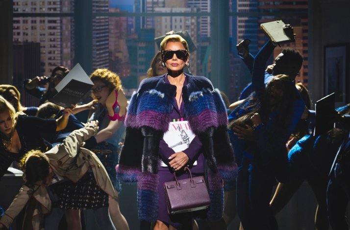 Image from the musical production of The Devil Wears Prada