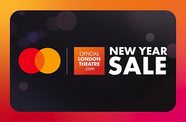 Promotional banner for Official London Theatre for New Year Sale 2026