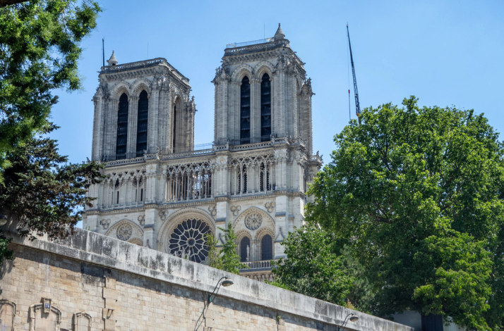 A historical view in Paris.