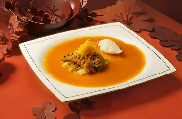 An interesting meal made by chef of restaurant YUÈ