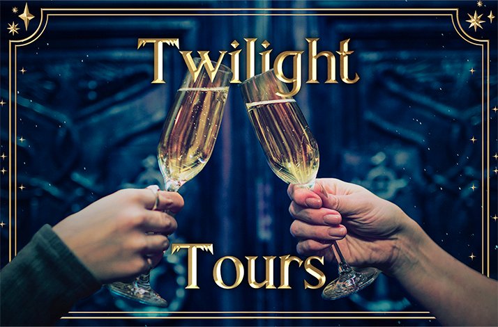 Promotional poster for Twilight Tours.