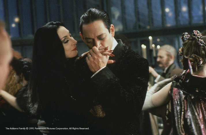 A still from The Addams Family movie. © 1991 Paramount Pictures Corporation. All Rights Reserved.