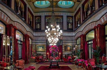 The Pera Palace Hotel is a historic special category hotel and museum hotel located in the Beyoğlu.