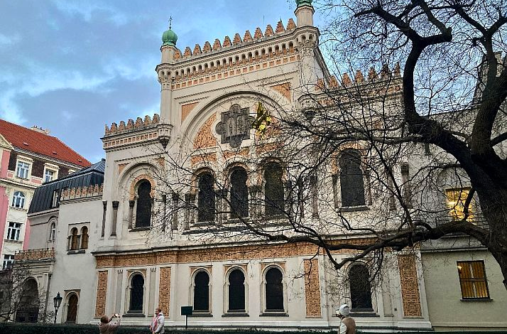 The Spanish Synagogue in Prague.