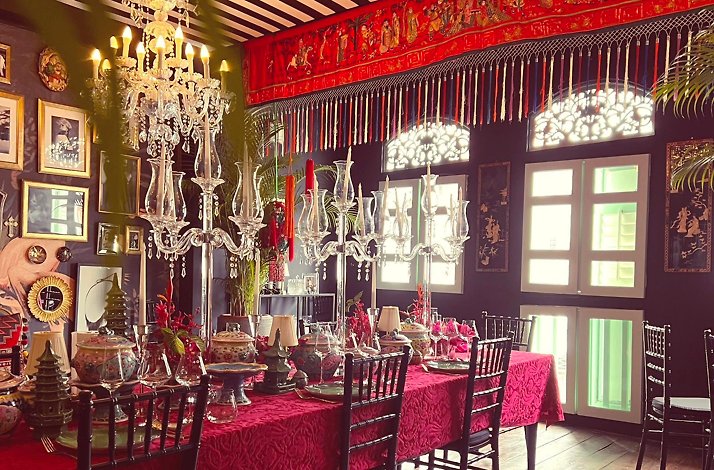 Traditional interior of restaurant Little Social 