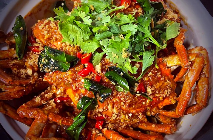 Authentic Peranakan dishes served at restaurant Little Social