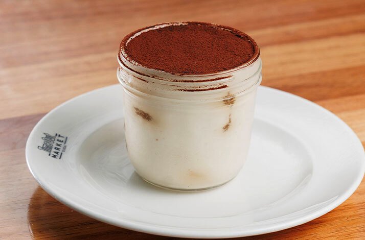Tiramisu served in one of  Dubai's most renowned restaurants 