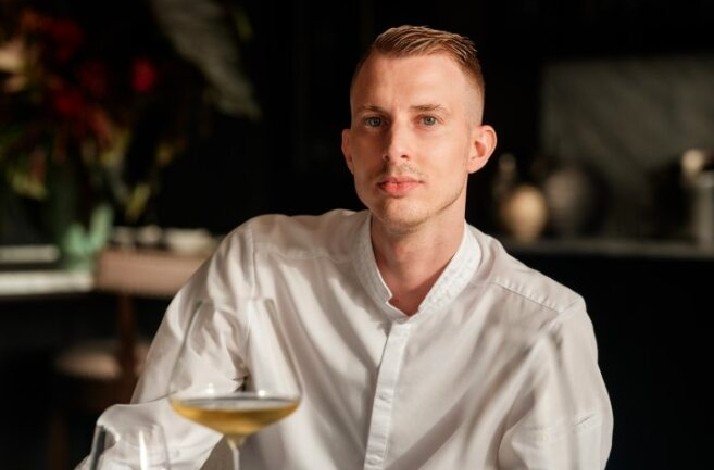 Portrait of Chef Davide Garavaglia.