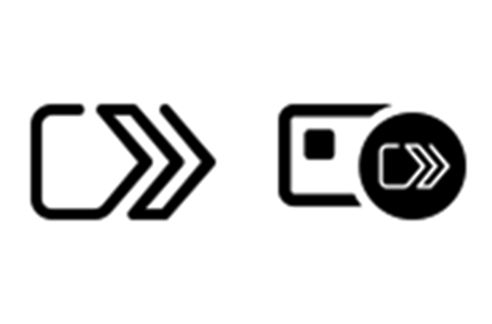 the Click to Pay icons.
