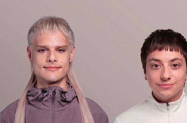 Promotional poster for CA7RIEL & PACO AMOROSO: Free Spirits World Tour