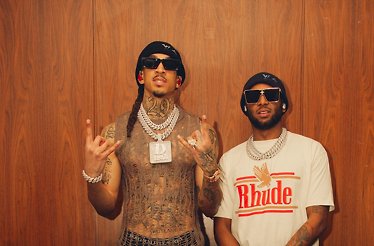 Promotional poster for D-Block Europe x French Montana - Worldwide Wave Tour 