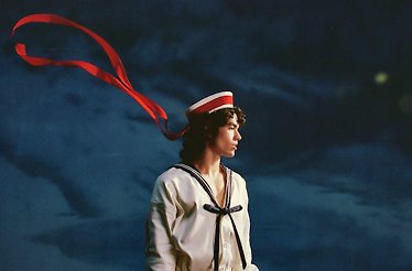 Promotional banner for Conan Gray Wishbone World Tour.