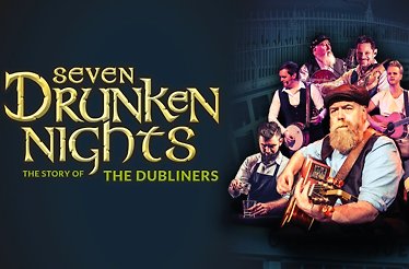 Promotional poster of Seven Drunken Nights The Story of The Dubliners