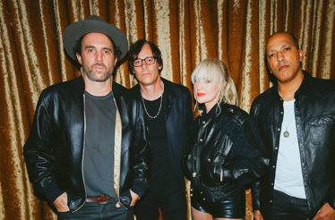 The promotional poster for ALL THE FEELINGS TOUR with METRIC BROKEN SOCIAL SCENE AND STARS 