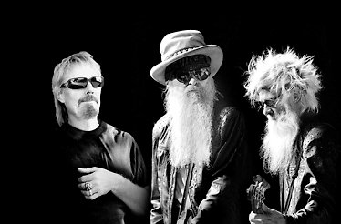Promotional poster for ZZ Top.