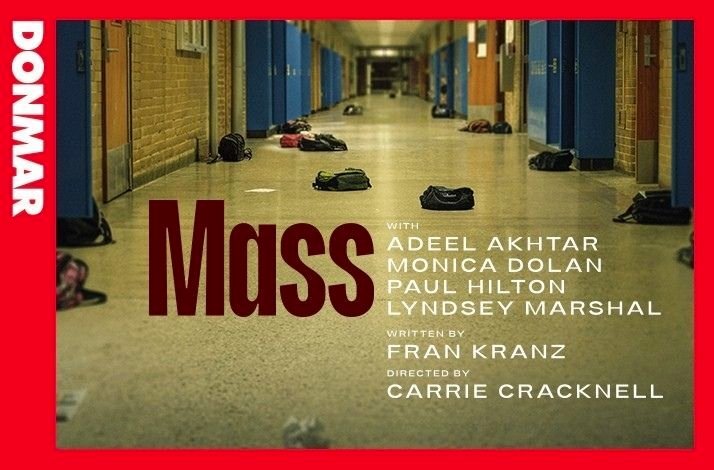 Promotional poster for Donmar Warehouse - Mass.