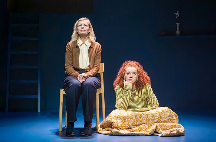 Actors performing Evening All Afternoon at London's Donmar Warehouse in Covent Garden