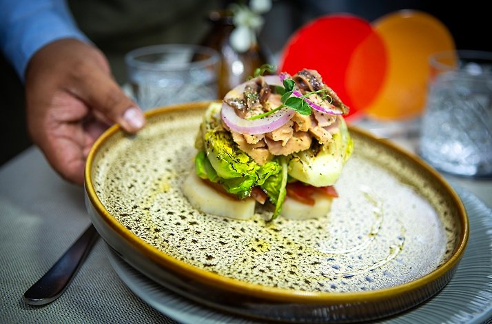 A dish served at Emilio Restaurant.