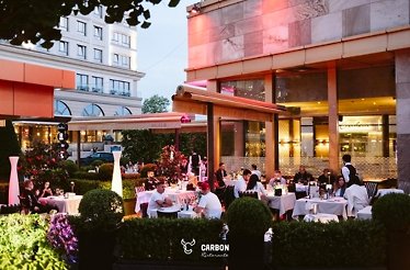 The exterior of restaurant Carbon