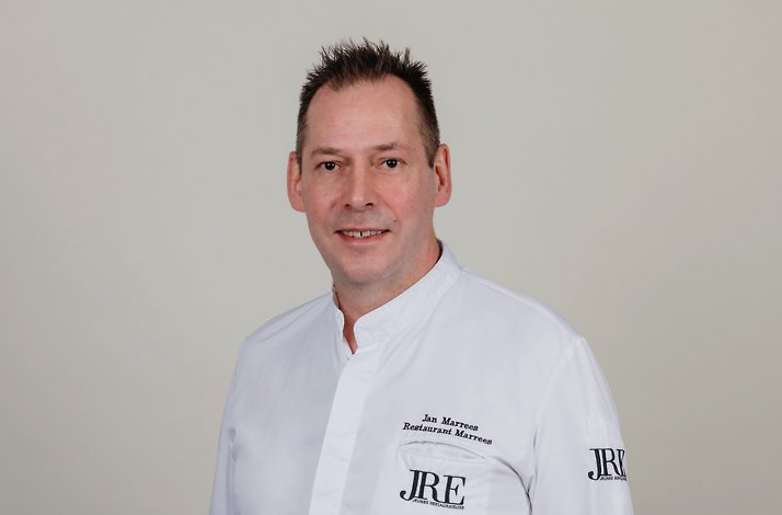 Jan Marrees, an SVH-certified Master Chef and proprietor of the Michelin-starred Restaurant Marrees in Weert, Netherlands.