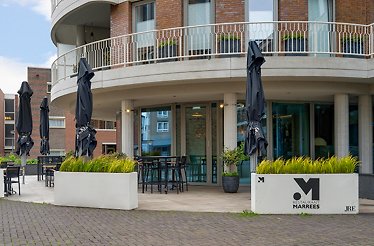 Outside of the Marrees restaurant