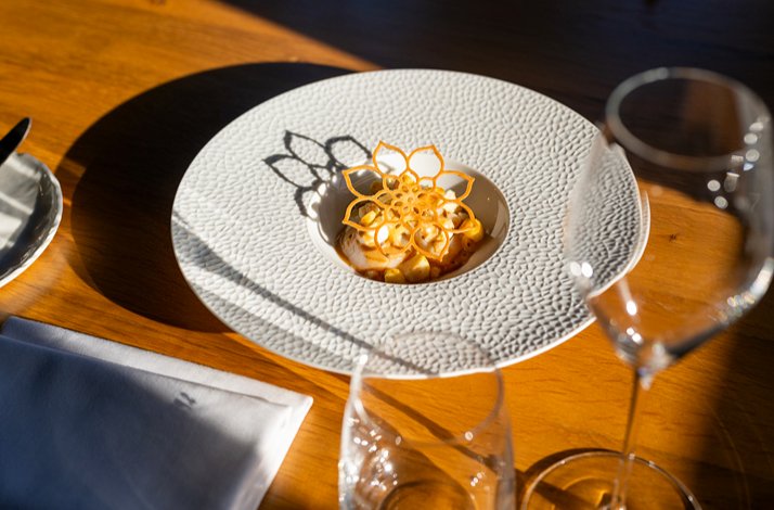 Gourmet dish served in Restaurant SILLYFOX