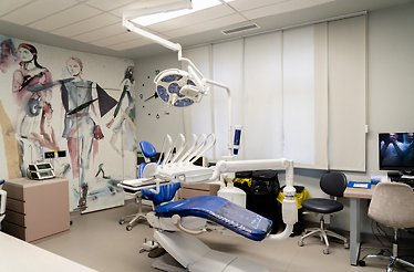 Dentist's office at the Clinica 32