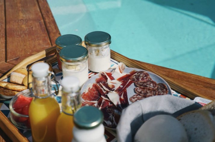 Soak up natural luxury on a sustainability-focused getaway in Córdoba: In Córdoba, Spain The breakfast at the  La Dehesa Experiences.