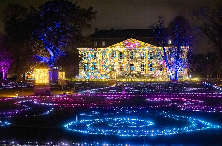 Outside of Friedrichsfelde Palace  at Tierpark Berlin