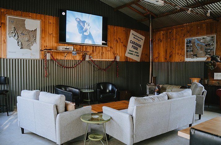 The interior of a room in Dadswells Bridge in traditional style