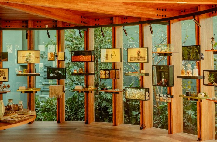 Interior of Xinú Perfumes.